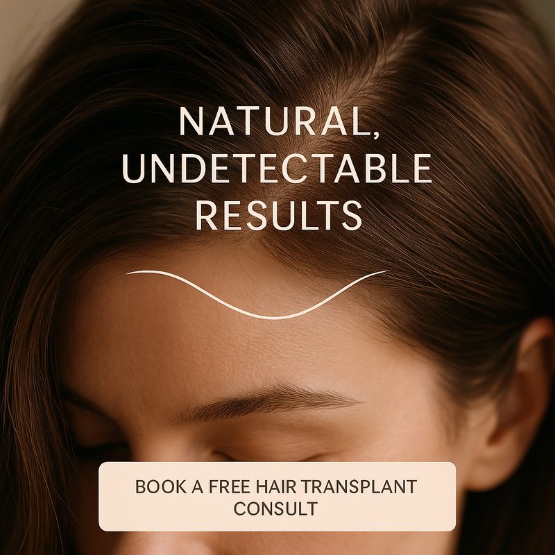 Hair restoration JetAds ad creative